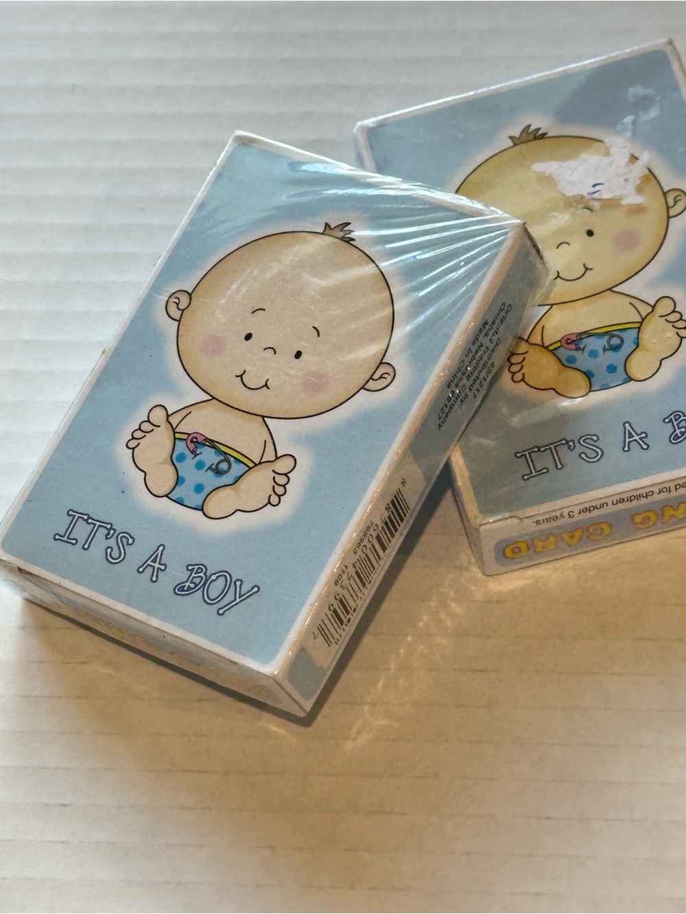 Playing cards it’s a Boy 2 packs - Blue 'It's A Boy'